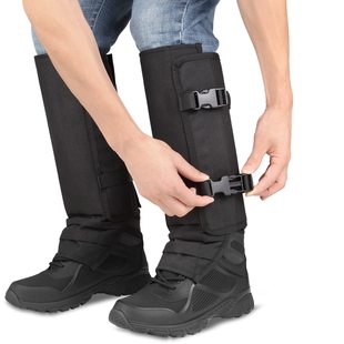 Amazon Cross-border Hot Selling Anti-venom Snake Bite Leg Guard Jungle Crossing Leg Guard Black Camouflage Leg Guard