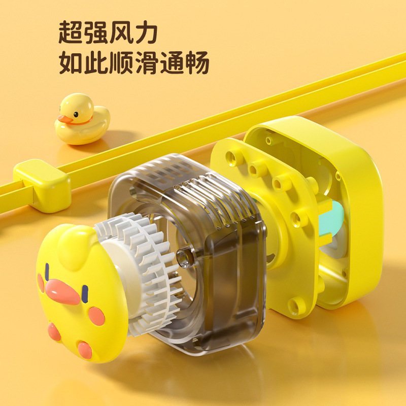 漫画風リーフレス首掛け扇風機、学生や子供向け、旅行用、ポータブルミニ充電式、小型屋外用、携帯型|undefined