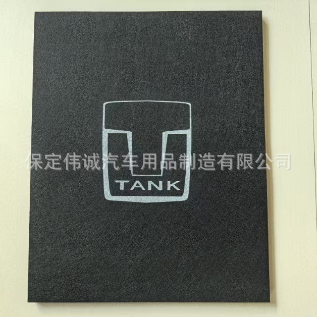 10개의 매우 두꺼운 검정색 탱크 로고, 재사용 가능