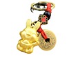 Keychain, metal pendant, car keys, the year of the Rabbit, Birthday gift