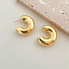 Fashionable earrings, universal highlighter, new collection, simple and elegant design