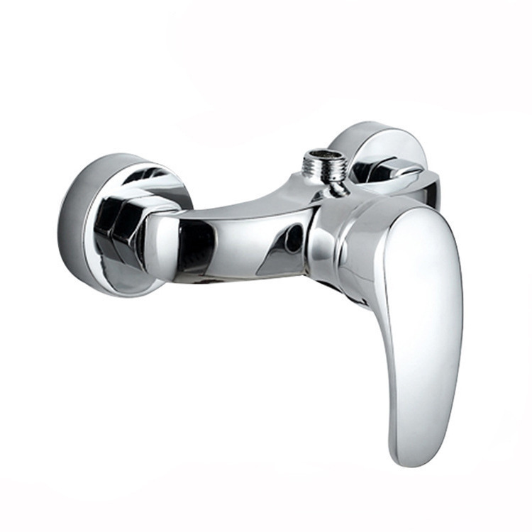 Shower faucet bathroom switch two-way hot and cold faucet concealed bath bath mixing valve electric water heater shower