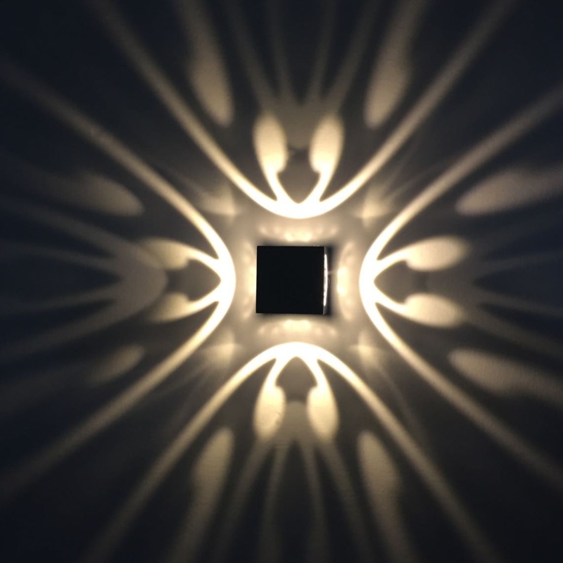 Lámpara de pared de doble cabeza simple pasillo Lámpara decorativa de pared LED lámpara de noche lámpara de dormitorio lámpara de aluminio lámpara de interior creativa abierta