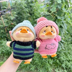 僅衣服】煩人呀上班好煩鴨系列公仔娃衣盲盒小黃鴨玩偶衣服套裝萌