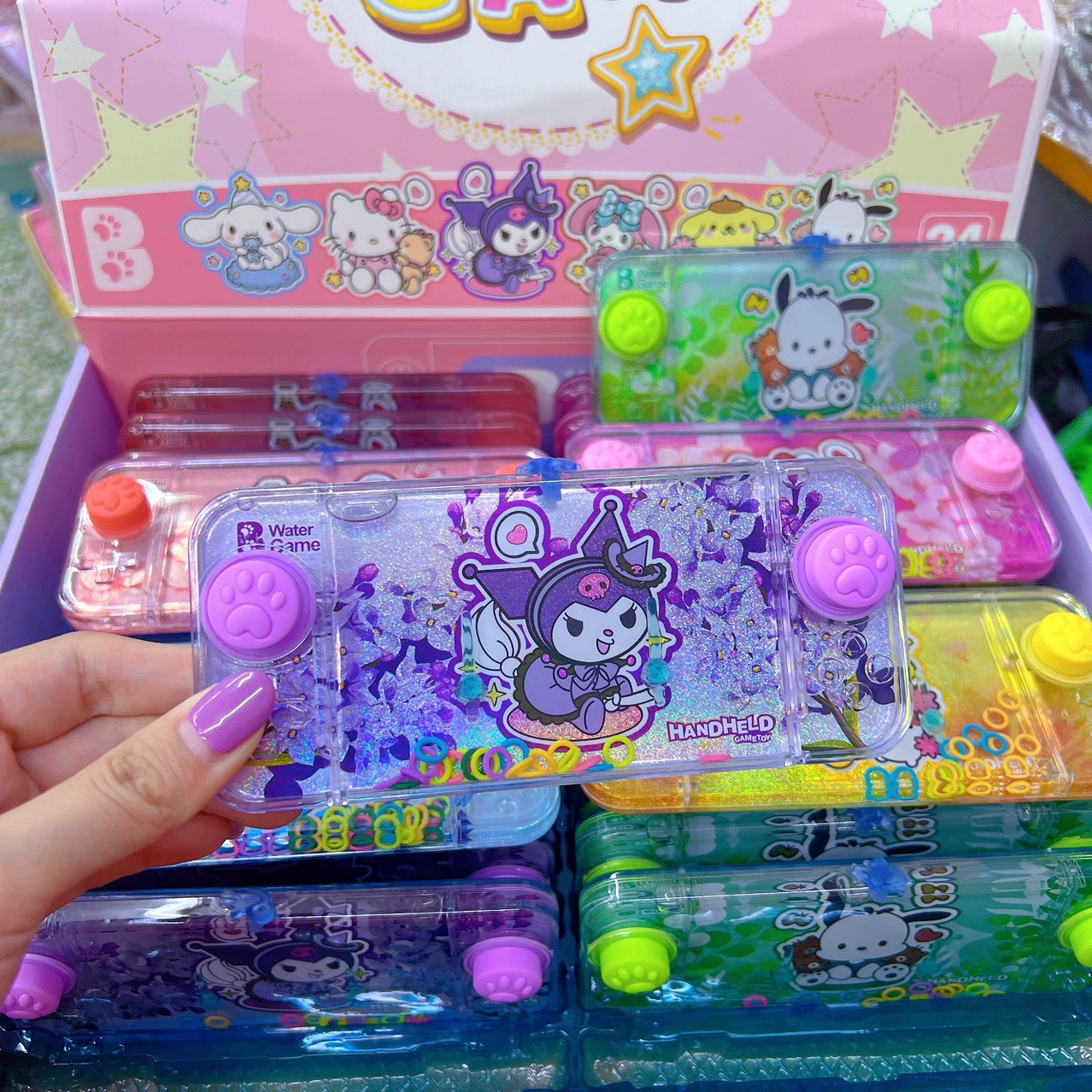 Sanrio, кольца, квадратная игрушка