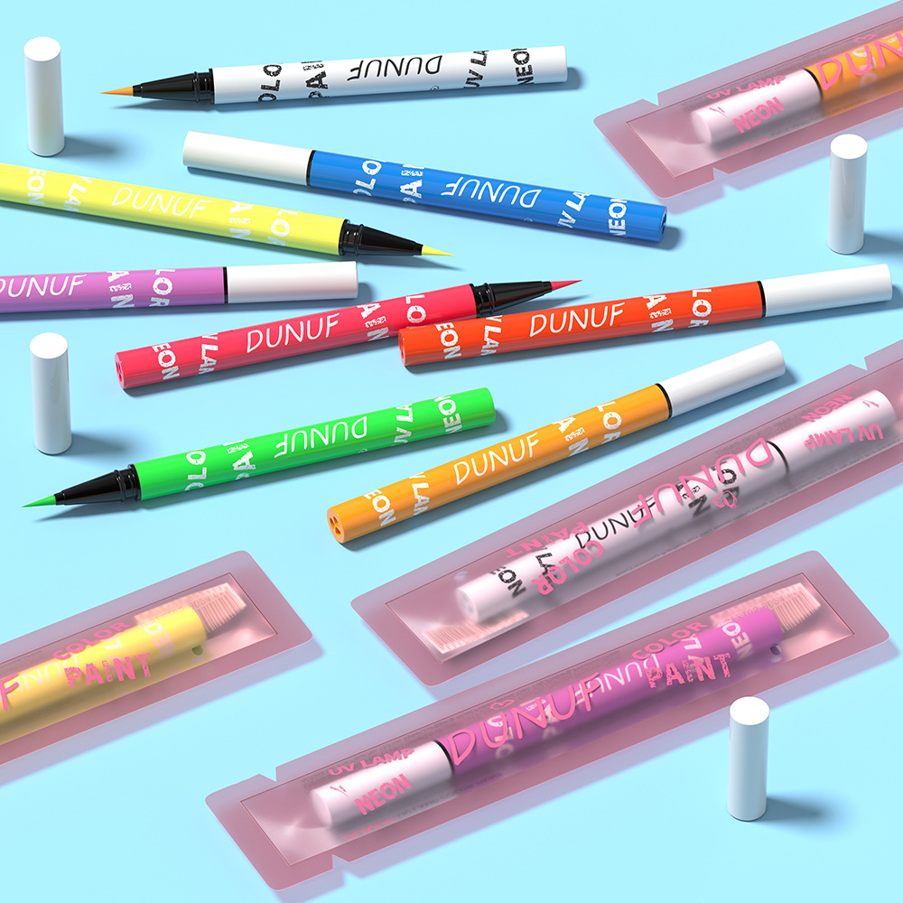 Check it out! Link Disclaimer - For export only :DUNUF UV Fluorescent Eyeliner Pen undefined