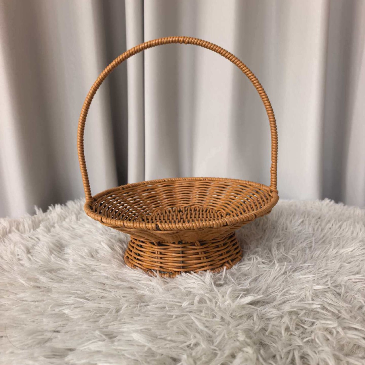 Cesta Tejida de Flores de Vid, Hecha a Mano y Decorativa para Fiestas y Arreglos Florales image 42