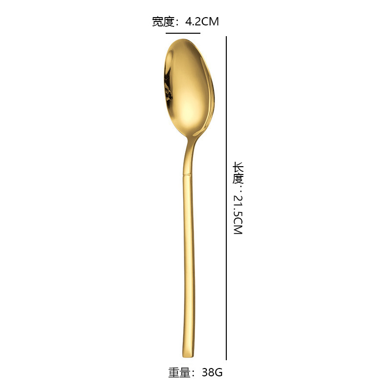 工厂自产自销不锈钢勺子餐具套装 西餐具刀叉勺厨房餐厅酒店用具|undefined