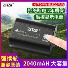 鸿图ZITAY希铁DMW-BLK22单反相机电池单反GH6/S1 II二代双口充电