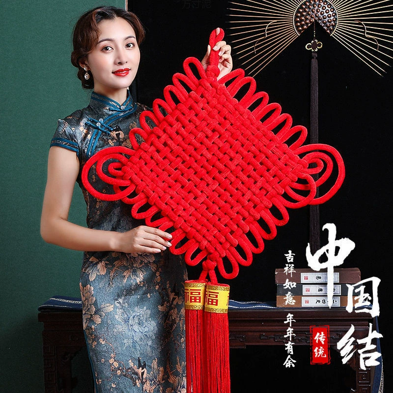 Подвеска Zhongjie с крупной удачей, декоративный элемент для гостиной, настенная декоративная подвеска для нового дома, праздничное украшение, оформление нового дома, подвеска фабричного производства