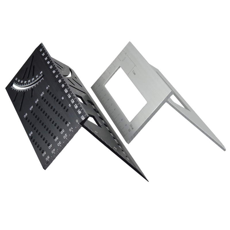 多功能铝合金角度划线尺 直角划线器90度 木工工具
