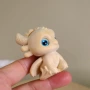 实木雕刻无牙仔小商品