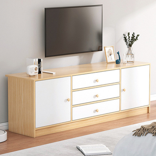 Living room floor-standing TV cabinet high cabinet small apartment TV cabinet bedroom storage cabinet simple storage storage floor cabinet