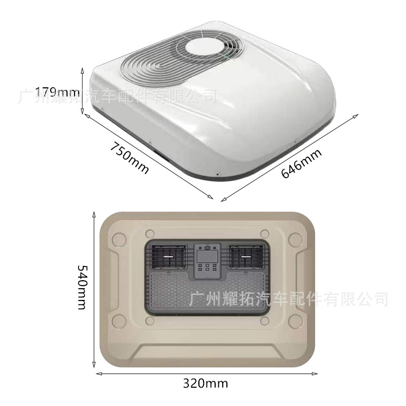 无 – Automotive air conditioning Parking Air Conditioner 12V 24V - 24v-truck-specific-high-end-cab-air-conditioner-all-in-one-eac0027324