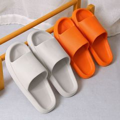 新款厚底踩屎感拖鞋女夏款eva涼拖男居家用室內浴室情侶 防滑拖鞋