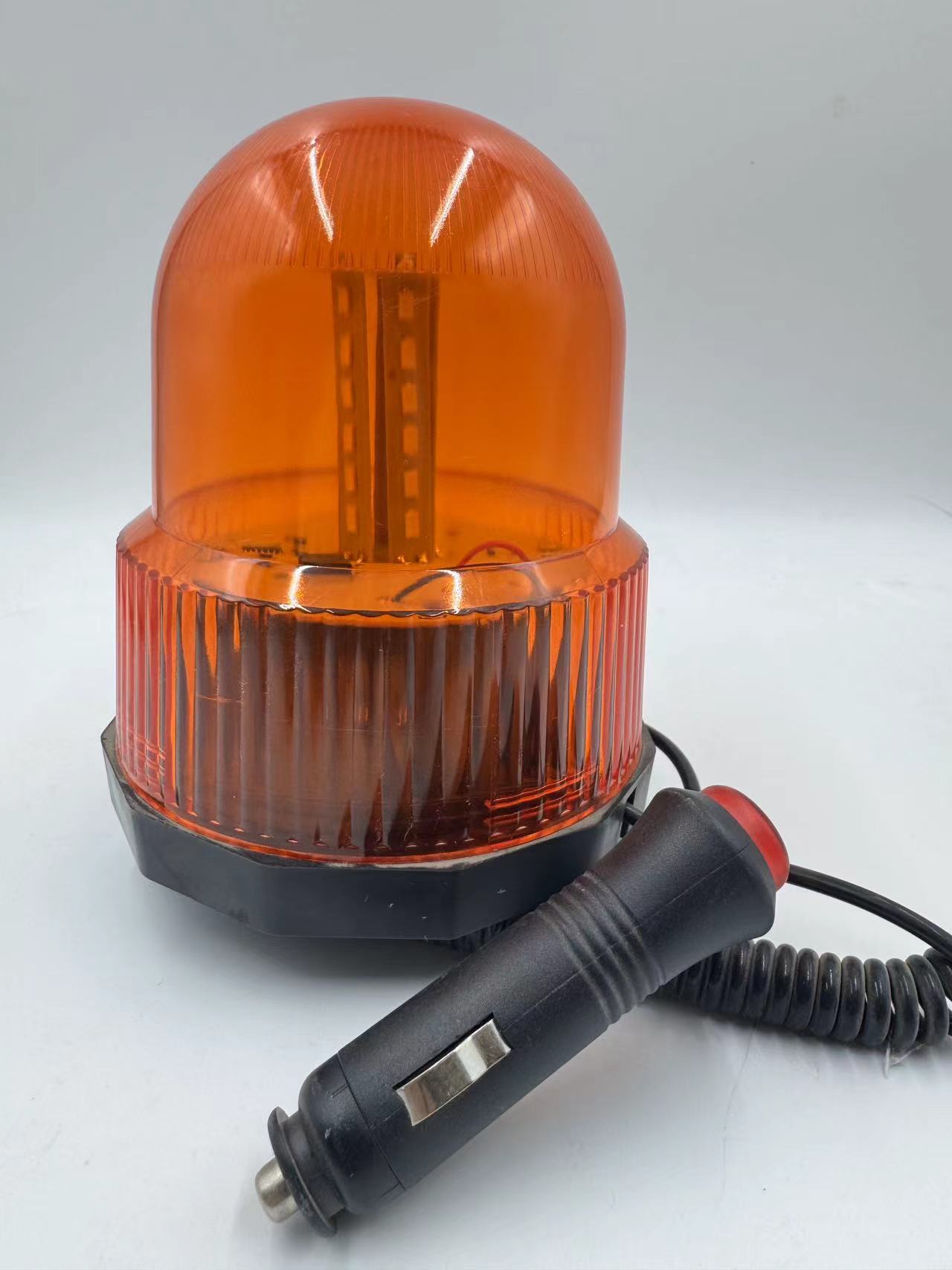 Car Warning Light Engineering Led Rotating Strobe Light High Brightness 12V24V Round Ceiling Light School Bus Clearing Light