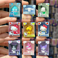 正版简动三丽鸥潮玩盲盒 hellokitty库洛米基础米粒 跨境热卖玩具