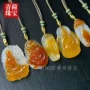 山水冰种天然玉石观音佛