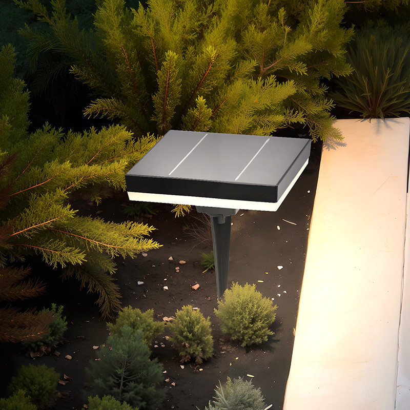 Solar-Powered Ground-Insert Lawn Spotlight, Outdoor Waterproof 12V Patio Light, Square Creative Villa Garden Courtyard Street Light Solar-Powered Ground-Insert Lawn Spotlight, Outdoor Waterproof 12V Patio Light, Square Creative Villa Garden Courtyard Street Light