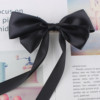 Fashionable black hair band, hairgrip with bow, hair accessory, South Korea, internet celebrity