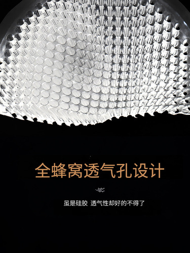 Honeycomb breathable yoga wear chest pad thickened self-adhesive transparent underwear pad for women silicone round underwear sports bra pad