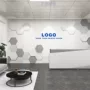 几何办公室科技立体壁纸