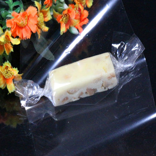 Transparent Sugar Paper Nougat Fruit Wrapping Paper Beef Grain Candied Fruit Lollipop Fruit Mutan Pi Hawthorn Roll Paper Sha Qi Xuan Xu