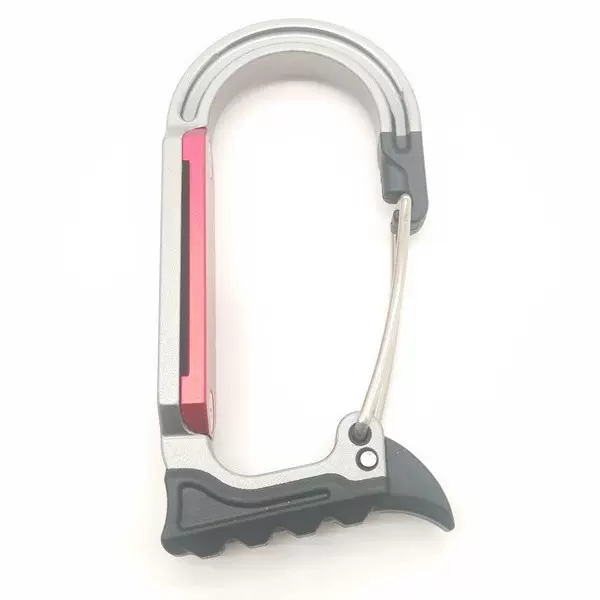 户外登山攀岩装备挂载工具挂钩承载力25KG铝合金单凸轮