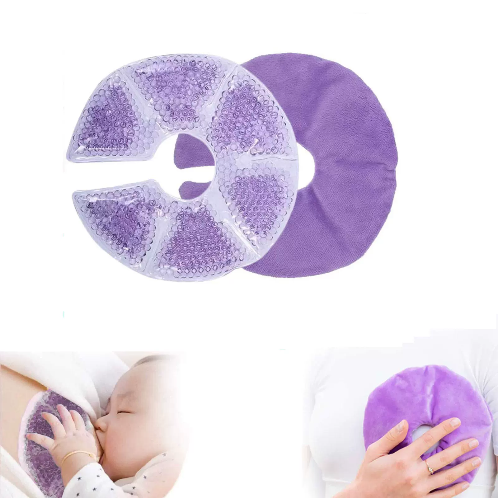 冷热敷胸贴胸部冰敷母乳期护理哺乳垫乳腺冷热敷妈妈护理胸部乳垫