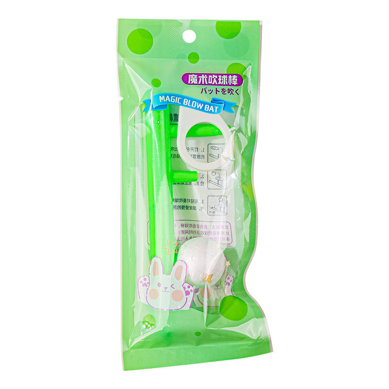 Nueva Suspensión de plástico tradicional que sopla Caddy año nostálgico pequeño juguete para niños clásico ejercicio científico capacidad pulmonar