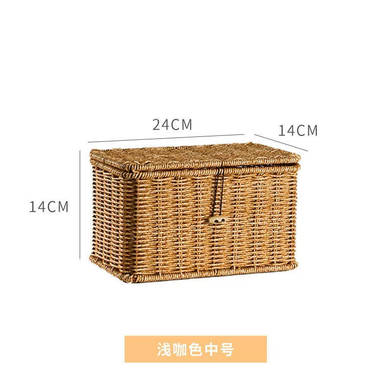Woven storage box, Nordic style