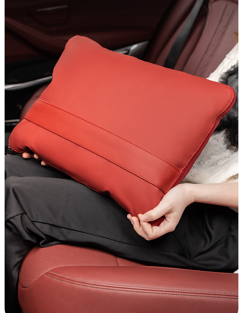 Suitable for Mercedes-Benz car pillow quilt E300L waist GLC260l/S450L/EQE/EQB car air conditioning quilt
