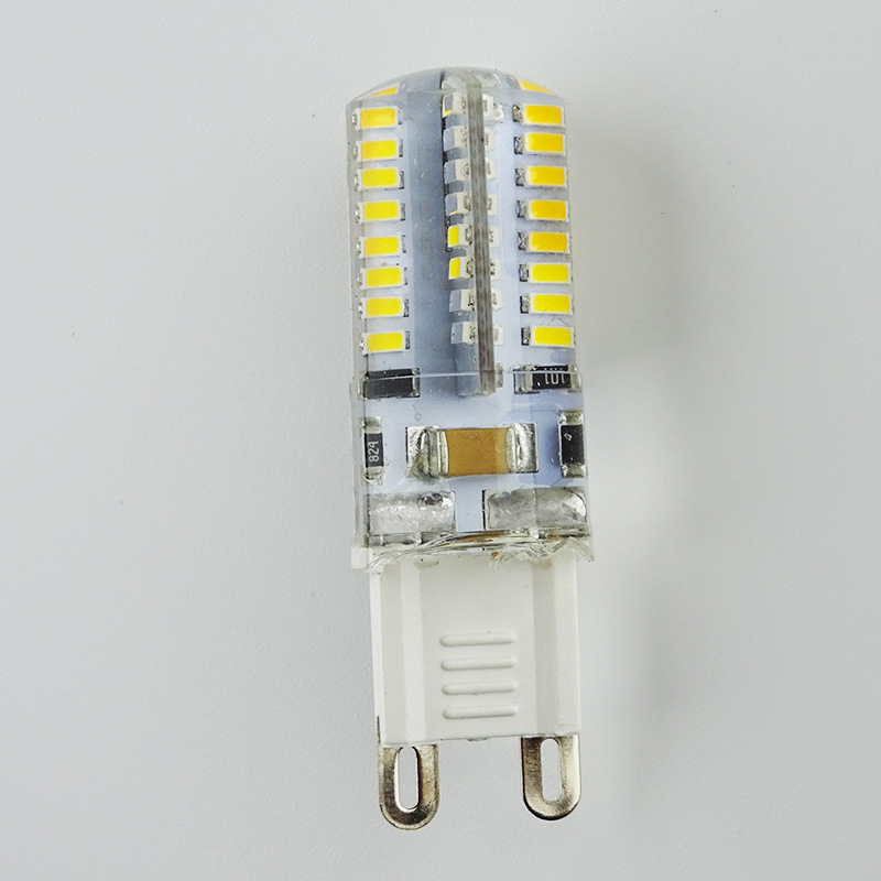 LED G9 3W 5W 硅膠 燈珠220VAC 3014 64D 高壓插泡LEDG9220V