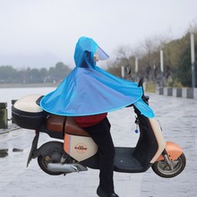 电动车时尚雨衣男女成人加大单人斗篷摩托车雨披加厚骑行一件代发