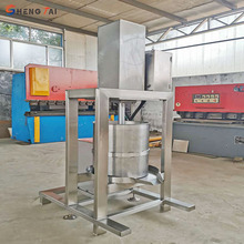 定制中药渣生姜液压压榨机 酒糟黄酒挤压收汁脱水设备油渣压榨机