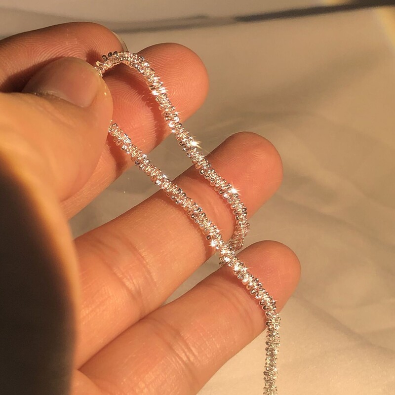 Foreign trade jewelry sparkling s925 silver-plated bracelet female ins starry sky light luxury high-grade exquisite bracelet