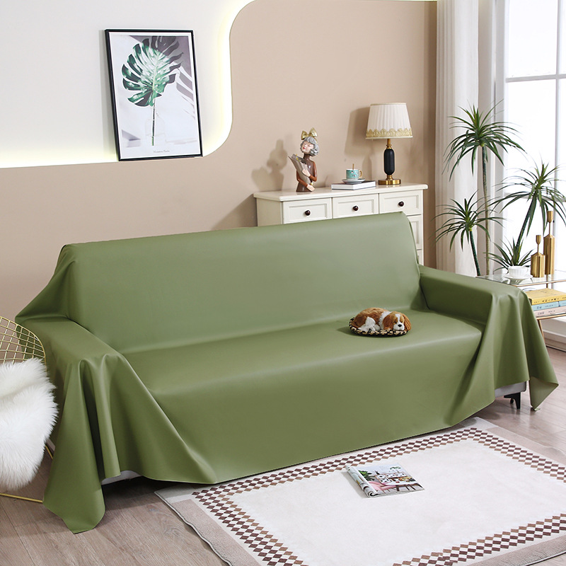 Wholesale Full Cover Leather Sofa Cover Sofa Cover Sofa Cushion Modern Lambskin Woven Sofa Cover