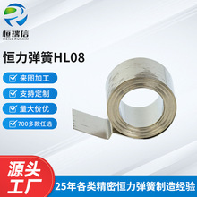 HL08恒力弹簧 碳刷刷架压簧 不锈钢弹簧马达碳刷发条弹簧厂家批发