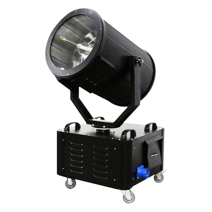 Al aire libre a prueba de agua aérea Rose reflector luz fuerte foco remoto sacudiendo la cabeza Spotlight literario viaje hotel techo hito