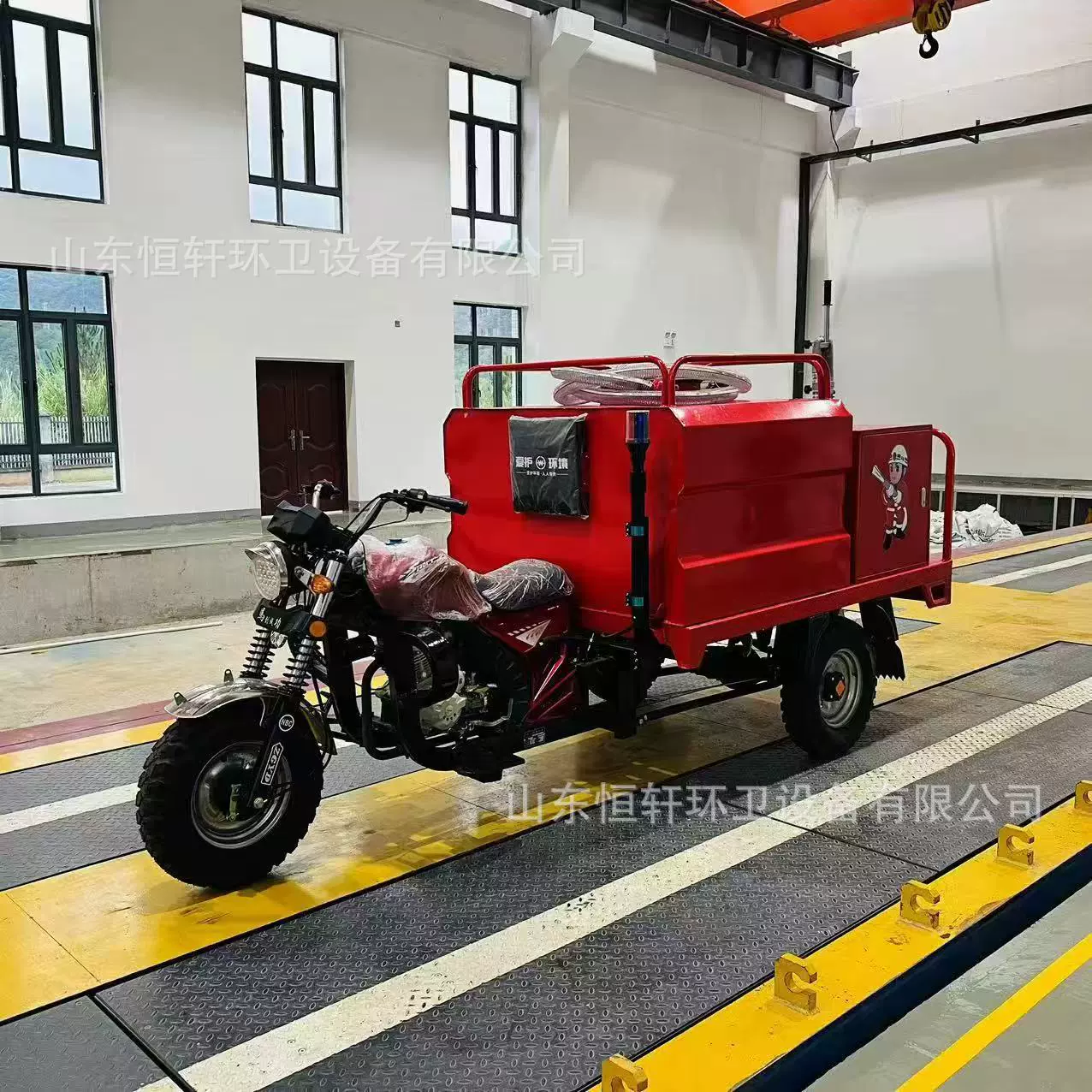 微型摩托三轮消防车 应急救援摩托三轮消防洒水车 水 罐消防