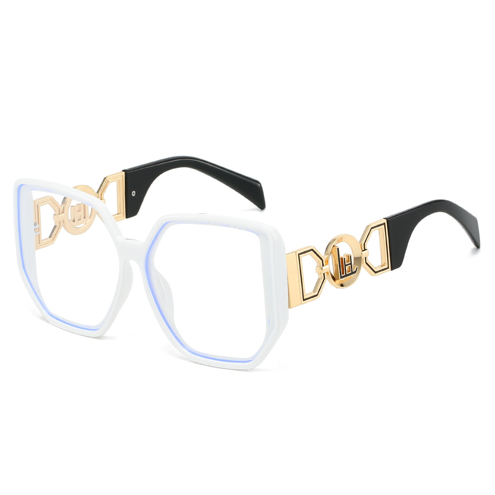 2025 New Model, Natural Look, Fashionable And Trendy, Slimming, Plain Lenses, Blue Light Protection, Unisex, Versatile,_voghion.com