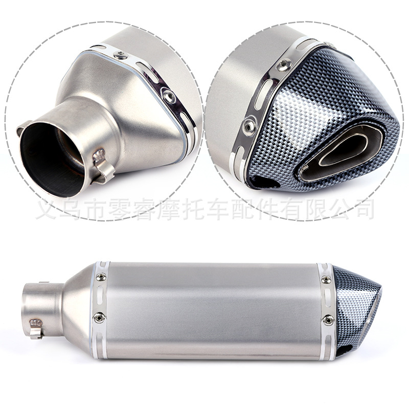 Suitable for Honda Cbr500R Motorcycle Exhaust Pipe Cb500F Cb500X Middle Section Modification R77 Silencer