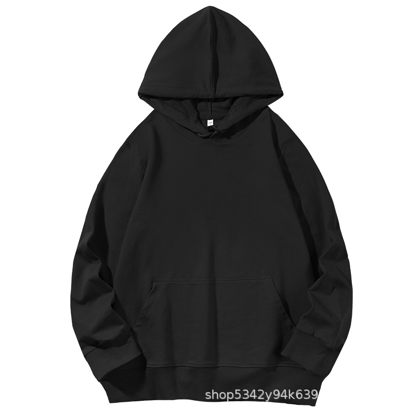 2024 primavera y otoño nueva moda de moda suelta con capucha suéter al por mayor 280g algodón pesado estilo coreano abrigo todo a juego