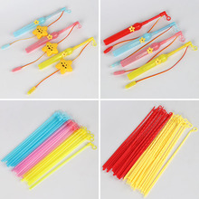 LED发光音乐灯笼手提杆儿童玩具塑料灯笼竿电子手柄灯棒diy配件