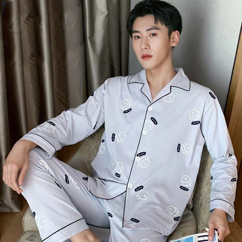 긴팔 긴바지 남성용 - 스퀘어넥 2419