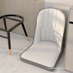 ダイニングチェア、家庭用背もたれ椅子、ダイニングテーブルと椅子、モダンでシンプルな軽い高級スタイルのホテルのスツール、北欧のインターネット有名人の麻雀シート