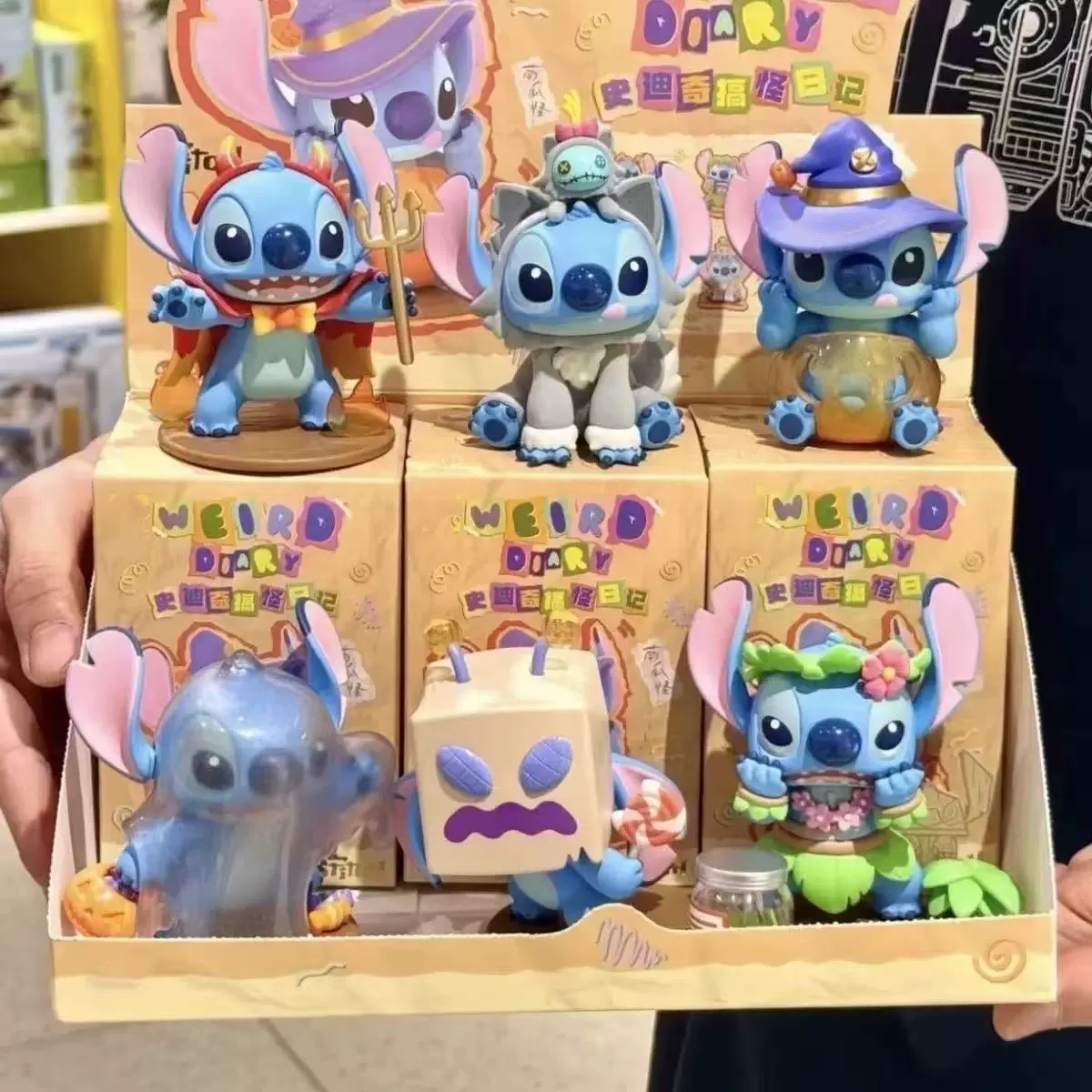 Фигурка в слепой коробке Motherland Stitch 2.0, коллекционная 1 шт. или набор 6 шт., стилизованные костюмы