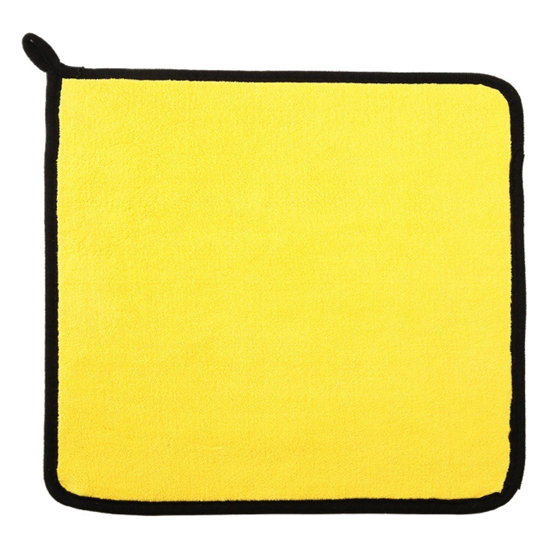 Car Wash Towel Two-Color Factory Direct Sales Thickened Water-Absorbent Coral Velvet Car Wipe Wholesale Car Cleaning Rag Towel
