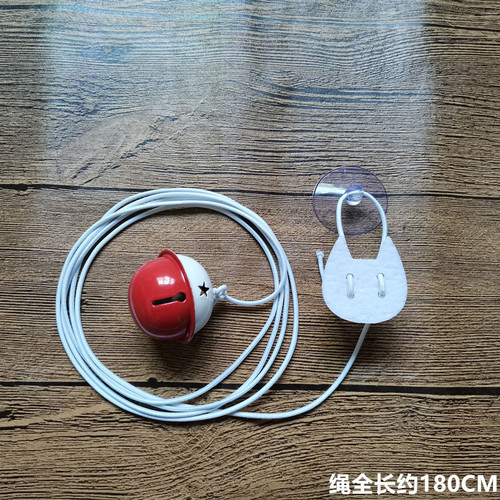 Self-haunting door hanging little mouse elastic bouncing funny cat stick clip door hanging cat relief toy