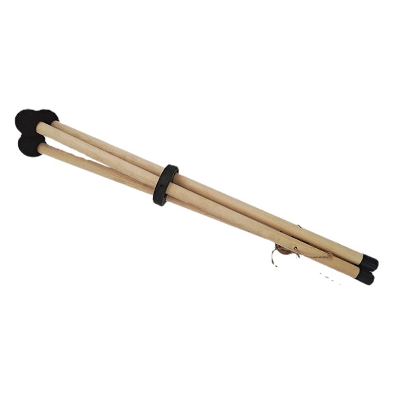 Estante de tambor hueco plato de mano estante de madera estante de tambor plegable estante de tambor de mano soporte de madera maciza estante de tambor portátil soporte de juego al por mayor